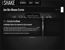 Tablet Screenshot of lazyshake.com
